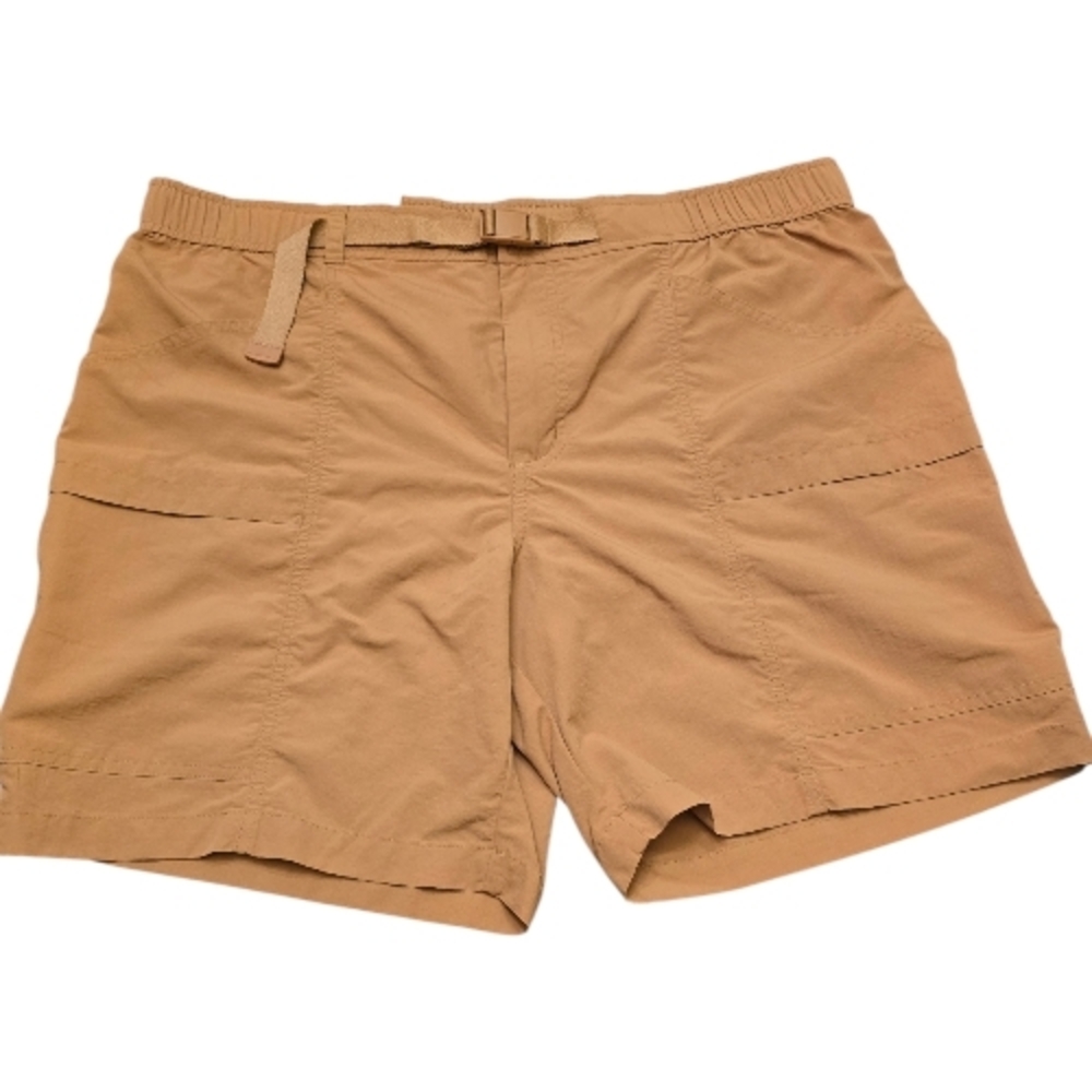 Eddie Bauer Men's Tan Rip Stop UPF Cargo Shorts Sz XL